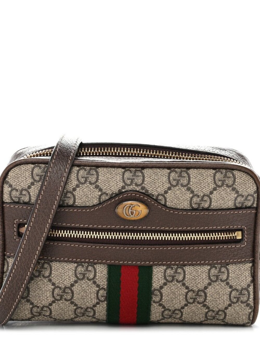 Gucci Ophidia Shoulder Bag GG Coated Canvas Mini